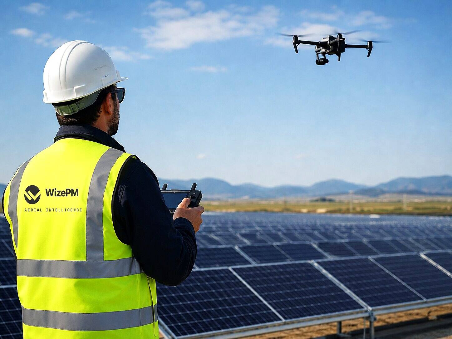 Custom Solutions — real WizePM aerial output