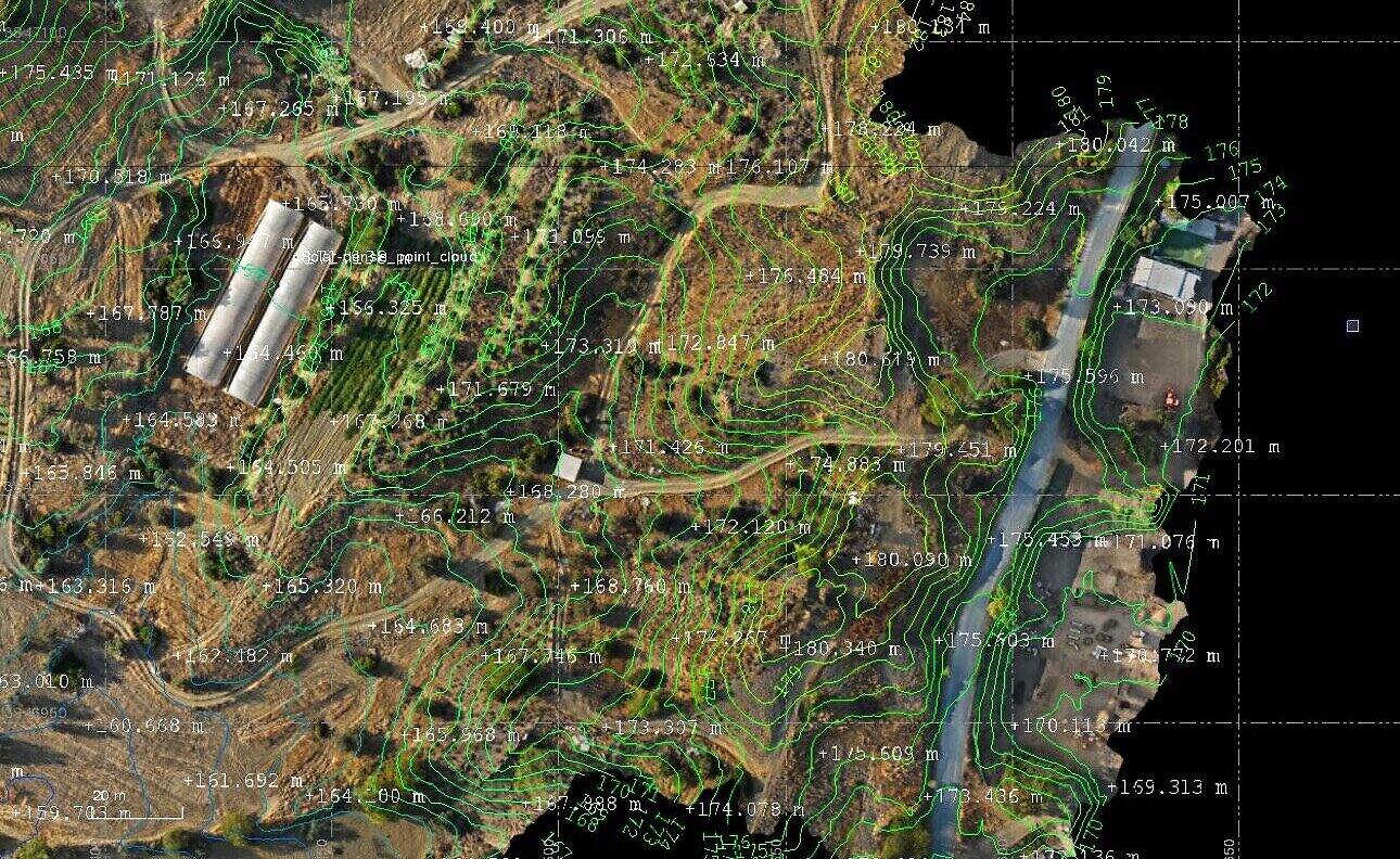 Land Surveys — topographic survey & contours